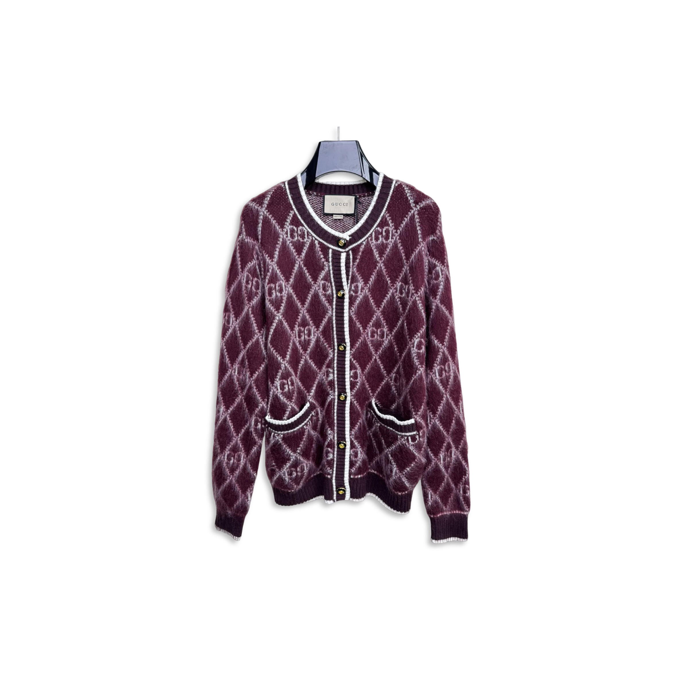 Gvc*1 mohair blend cardigan